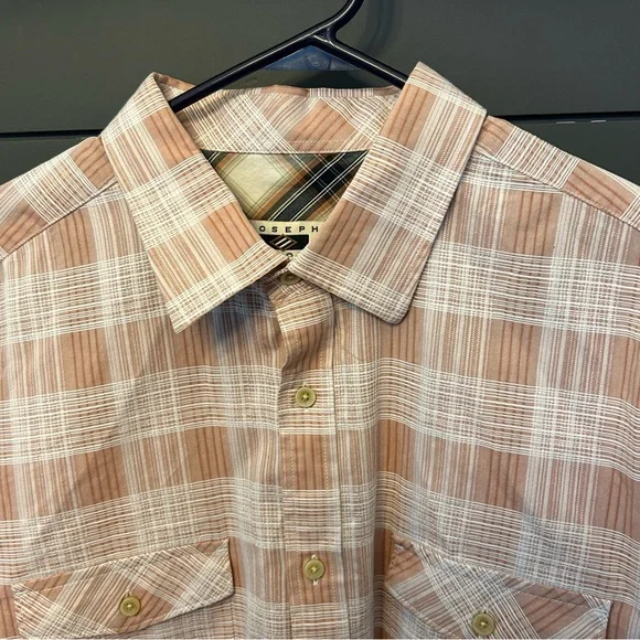 Joseph Abboud Casual Two Pocket Dress short - Modern plaid Size XL - Picture 4 of 6